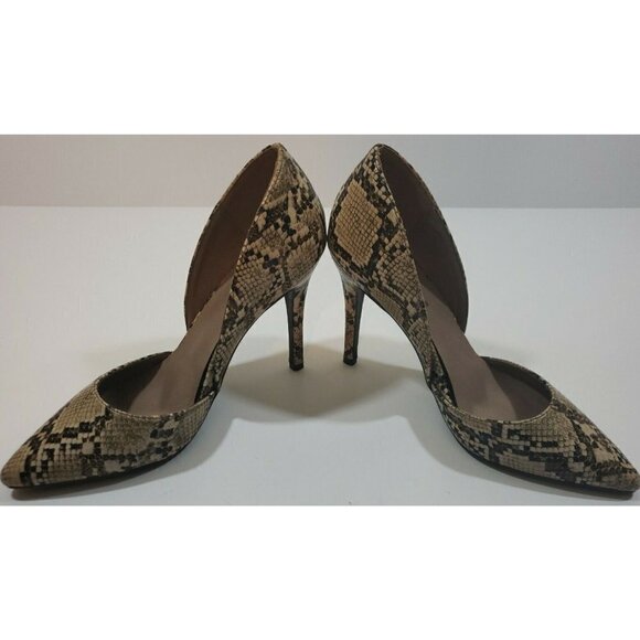 Breckelle's ~Woman Size 8.5M~ Animal Print High Heel Stiletto Shoes. - Picture 8 of 12
